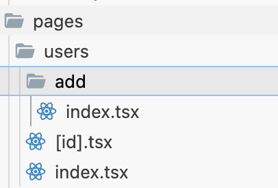 New Page Structure